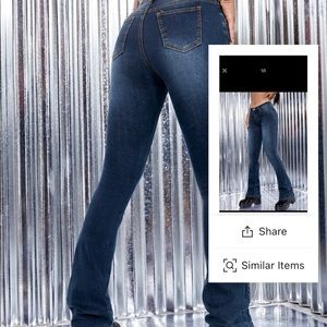 Straight leg Jeans